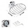 Hongu Porta saponetta sapone supporto arredo casa da bagno doccia c...