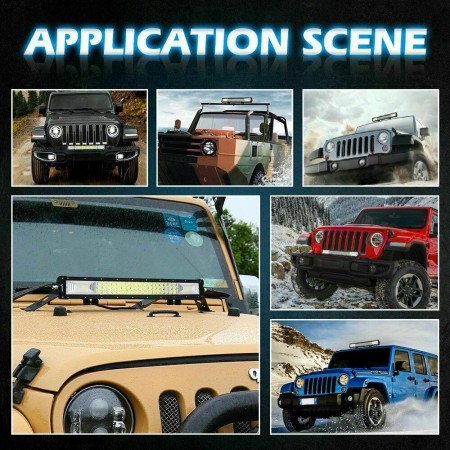 FARO FARETTO LED 270W LUCE LAMPADA  AUTO BARCA CAMION SUV FUORISTRADA  CAMION