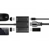 Hongu ADATTATORE Hub USB-C tipo C CAVO USB 3.0 HDMI 4K MacBook PC N...