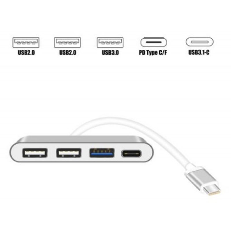 Hub USB 3.0 A 3 Porte – Mini Splitter Ad Alta Velocità Per PC, Portatile, MacBook, Nuovo - Foto 6