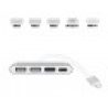 Hongu Hub Sdoppiatore USB su USB 3.0 2.0 Adattatore cavo tipo-C car...