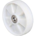 RUOTA RICAMBIO RUOTE CARRELLO TRANSPALLET 180 200*50 PLASTICA NYLON PALLET RULLO