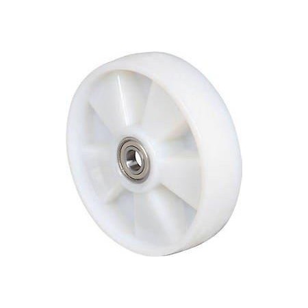 RUOTA RICAMBIO RUOTE CARRELLO TRANSPALLET 180 200*50 PLASTICA NYLON PALLET RULLO
