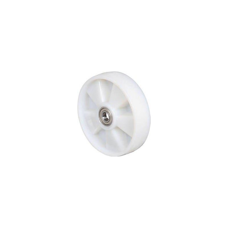 RUOTA RICAMBIO RUOTE CARRELLO TRANSPALLET 180 200*50 PLASTICA NYLON PALLET RULLO