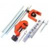 Iron Set pagliettatrice piegatubi taglia tubi kit 6 pezzi svasatric...