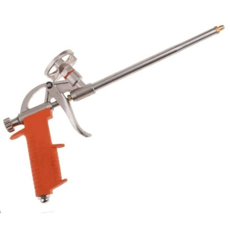 Hongu PISTOLA PER SCHIUMA POLIURETANICA ATTACCO UNIVERSALE ACCIAIO ...