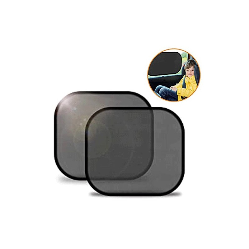 2 Tendina parasole per auto da sole laterali Anti UV anti sole vetri finestrino