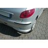 4 Auto Paraurti Posteriore Bordo Protezione Adesivo nero 260x15mm u...
