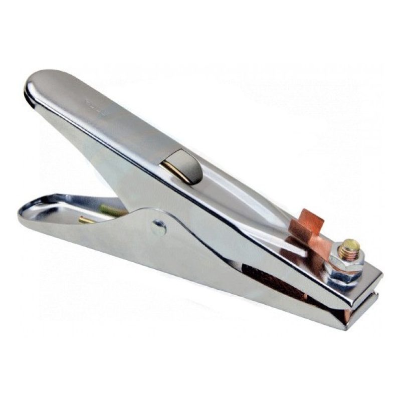 Hongu PINZA DI MASSA SALDATURA 500 AMP MORSETTO TENAGLIA PER FILO S...