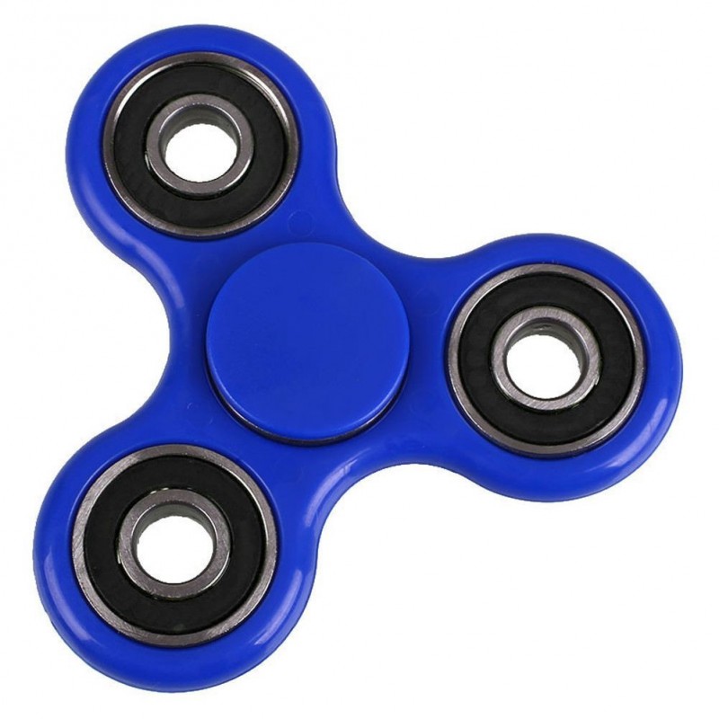 5x fidget spinner antistress cuscinetto sfera rilassante anti stress tascabile