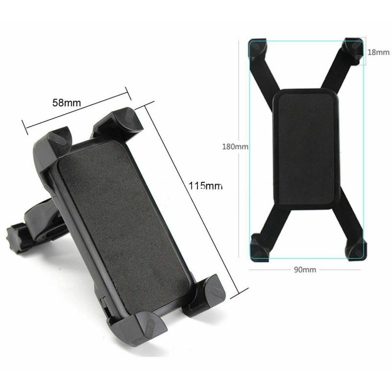 Hongu Supporto porta cellulare bici manubrio bicicletta specchietto...