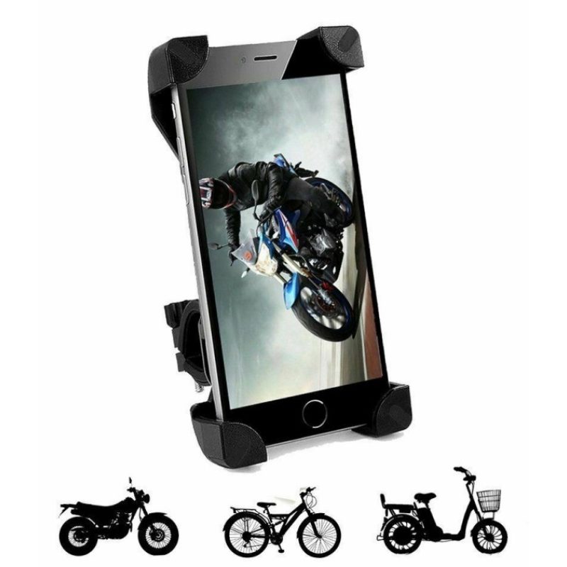 Hongu Supporto porta cellulare bici manubrio bicicletta specchietto...