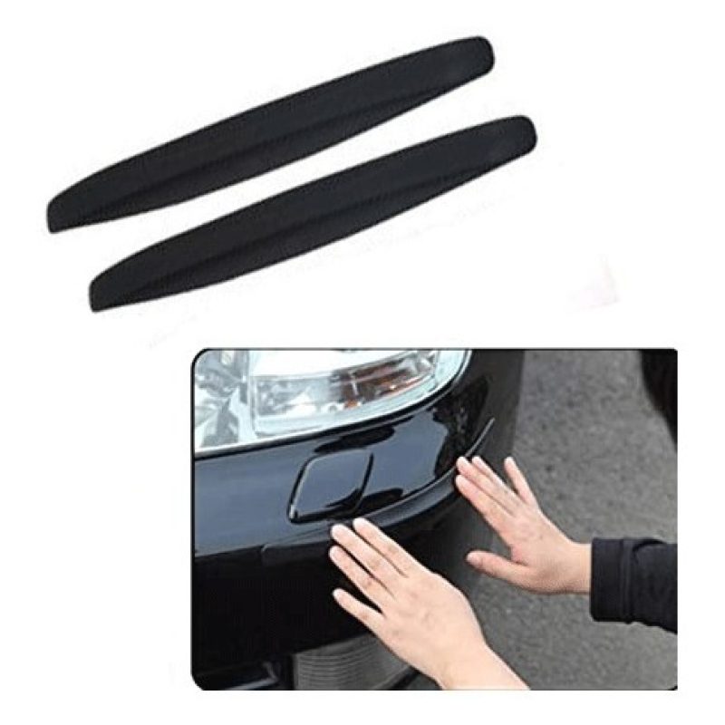 Hongu 2x Auto Paraurti Posteriore Bordo Protezione Adesivo nero 350...