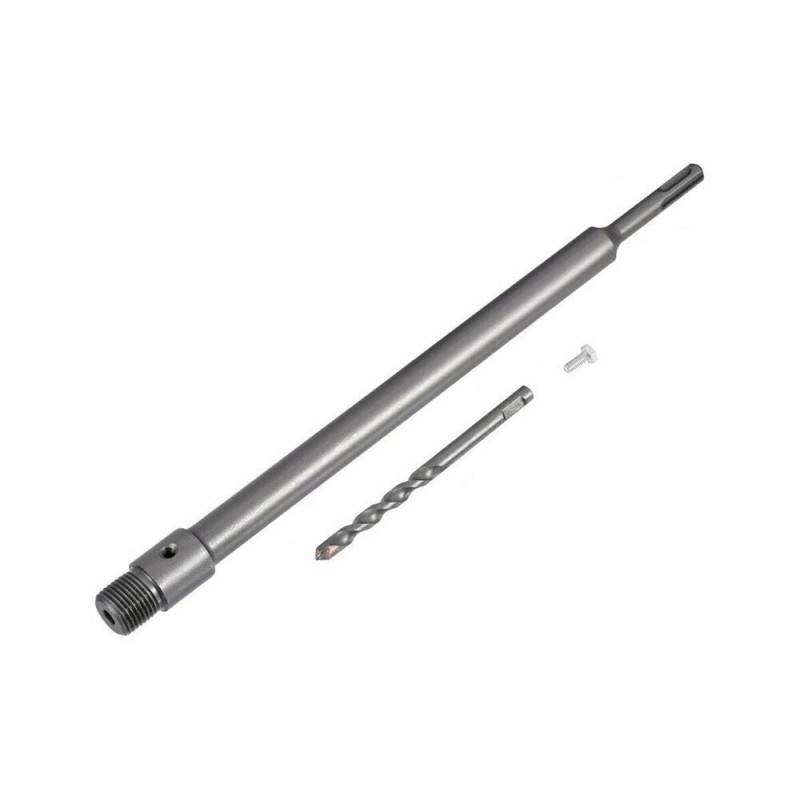 Asta Prolunga Per Carotatrice SDS Max - 50cm, Con Filettatura 20mm E Punta Di Centraggio - Foto 12