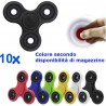 10x fidget spinner antistress cuscinetto sfera rilassante anti stress tascabile