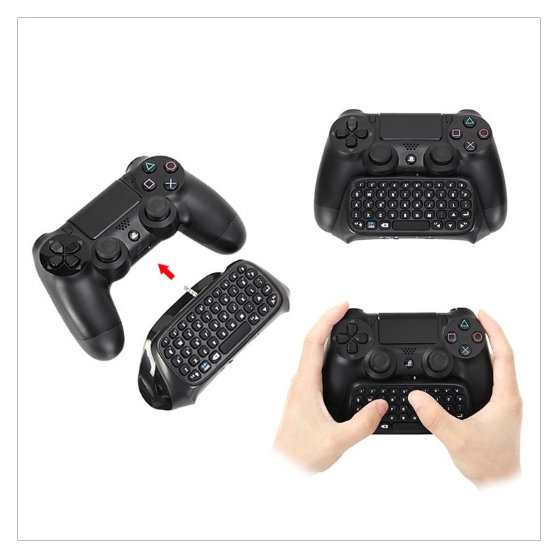 Playstation PS4 Keyboard Bluetooth Joystick tastiera mini Wireless ...