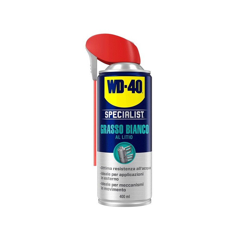 WD40 GRASSO SPRAY Lubrificante multifunzione 400ml Specialist Bianco al Litio