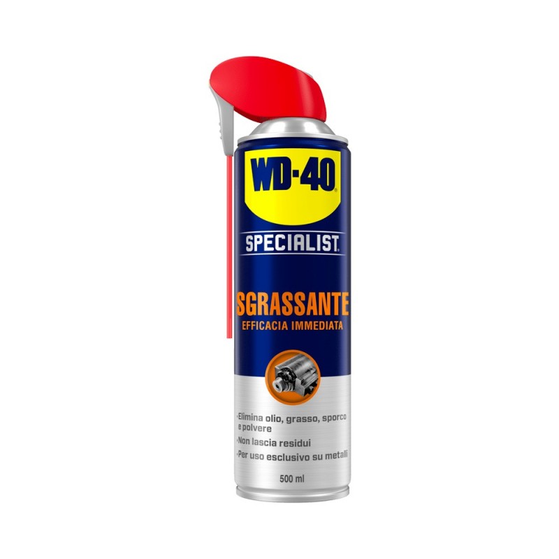 WD40 Specialist sgrassante motori efficacia immediata 500ml rapido catena moto