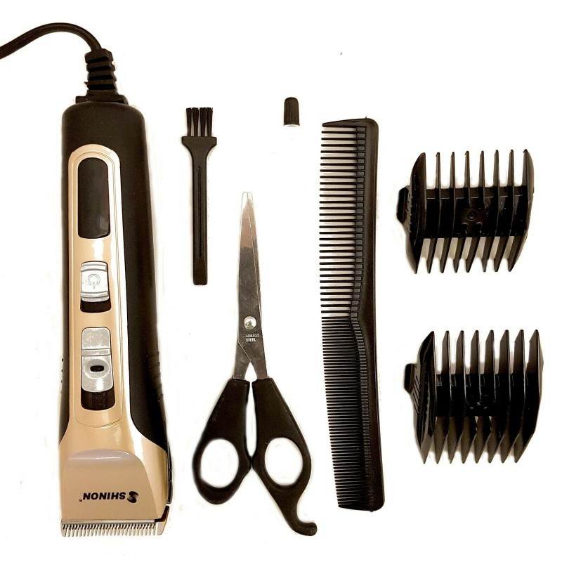SHINON TAGLIA CAPELLI PROFESSIONALE REGOLA BARBA RASOIO ELETTRICO R...