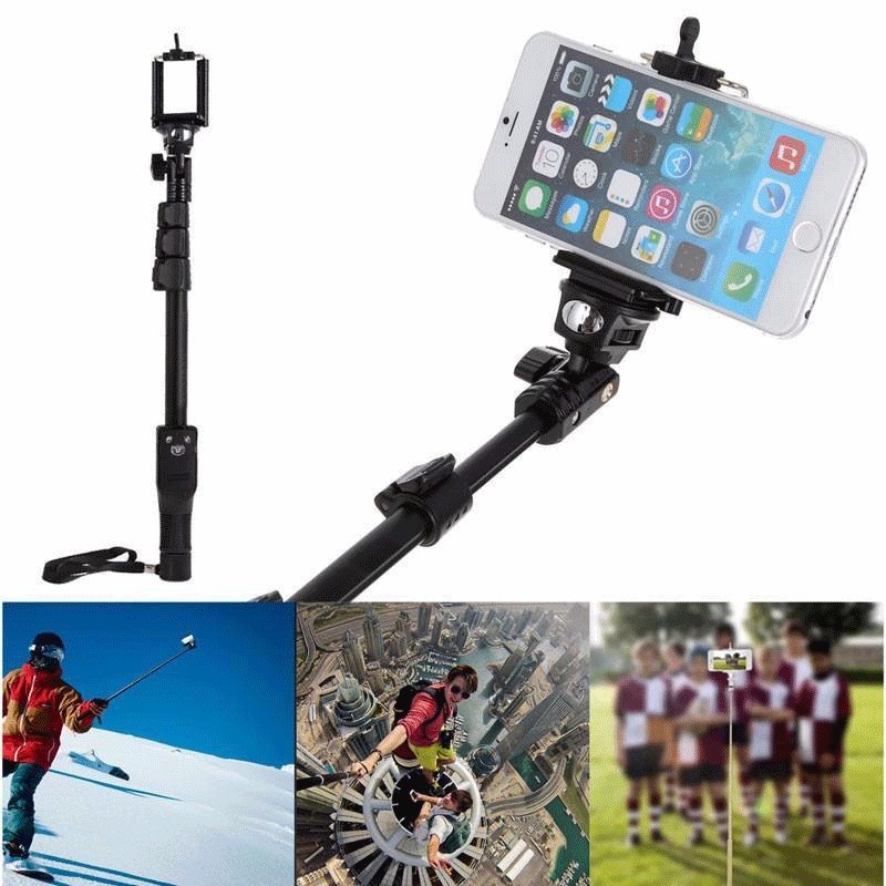 BASTONE ASTA SELFIE TELECOMANDO BLUETOOTH IPHONE IOS ANDROID STICK ...