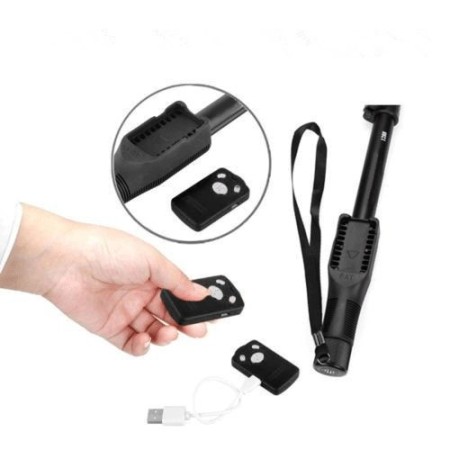 BASTONE ASTA SELFIE TELECOMANDO BLUETOOTH IPHONE IOS ANDROID STICK ALLUNGABILE