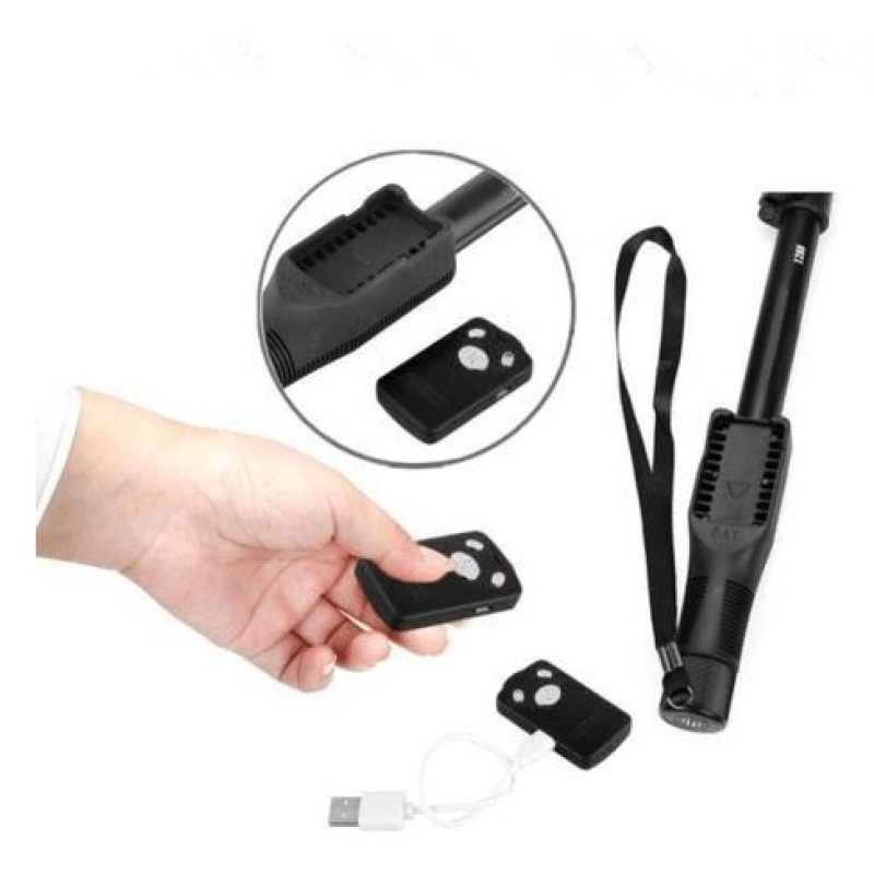BASTONE ASTA SELFIE TELECOMANDO BLUETOOTH IPHONE IOS ANDROID STICK ...