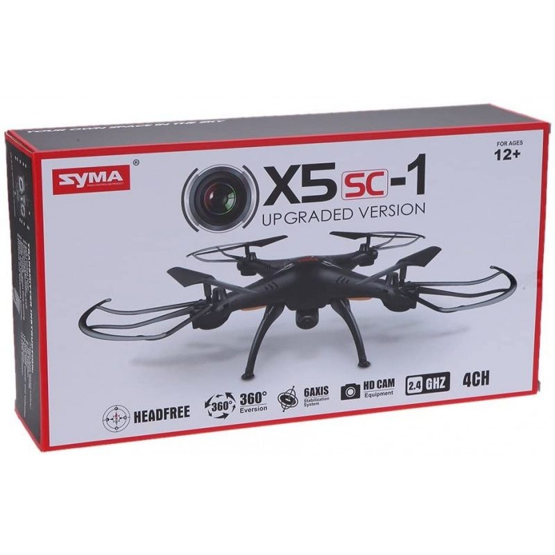 Generico Drone fotocamera Quadricottero HD 360° Camera Video Foto h...