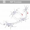 Generico Drone fotocamera Quadricottero HD 360° Camera Video Foto h...
