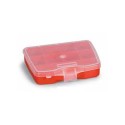 2x Scatola portaoggetti Contenitore Plastica Cofanetto Trasparente artificiali