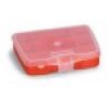 Hongu 2x Scatola portaoggetti Contenitore Plastica Cofanetto Traspa...