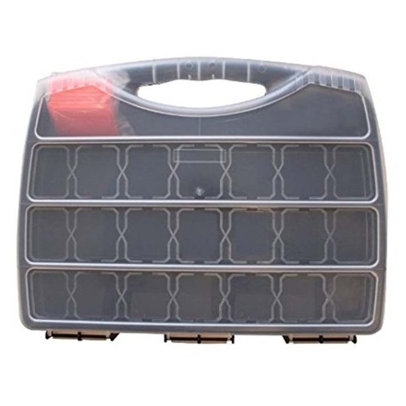Valigetta cassetta porta Attrezzi organizer PORTAMINUTERIA 23 scomp...