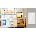 1/2/3/4 Gang Wi-Fi Smart Touch parete interruttore della luce Alexa Google Home