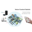 1/2/3/4 Gang Wi-Fi Smart Touch parete interruttore della luce Alexa Google Home