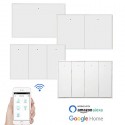 INTERRUTTORE SMART WIFI AMAZON ALEXA GOOGLE SWITCH INTELLIGENTE 1/2/3/4 GANG