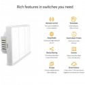 INTERRUTTORE SMART WIFI AMAZON ALEXA GOOGLE SWITCH INTELLIGENTE 1/2/3/4 GANG
