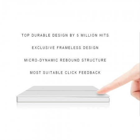 INTERRUTTORE SMART WIFI AMAZON ALEXA GOOGLE SWITCH INTELLIGENTE 1/2/3/4 GANG