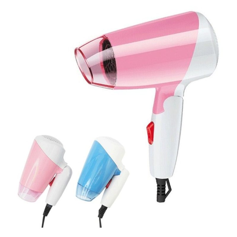 ASCIUGACAPELLI PHON FONO 1200W PIEGHEVOLE PORTATILE VIAGGIO PALESTR...