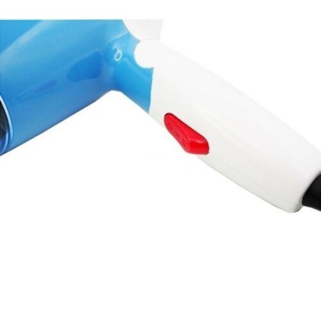 ASCIUGACAPELLI PHON FONO 1200W PIEGHEVOLE PORTATILE VIAGGIO PALESTRA CAPELLI 