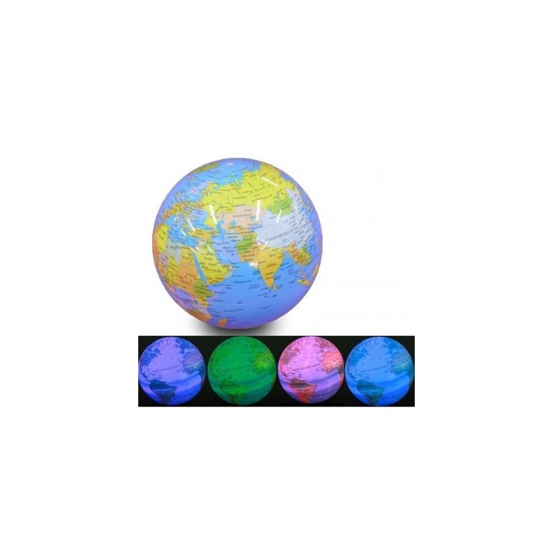 Mappamondo elettrico girevole rotante luminoso casa ufficio Globo Gioco terra