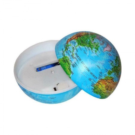 Mappamondo elettrico girevole rotante luminoso casa ufficio Globo Gioco terra