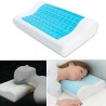 Hongu Cuscino Cervicale Memory Foam Gel Guanciale Letto Ortopedico ...
