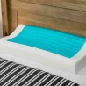 Hongu Cuscino Cervicale Memory Foam Gel Guanciale Letto Ortopedico ...