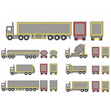 Nastro Adesivo riflettente rifrangente catarifrangente riflette camion auto 5 M