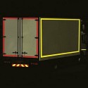Nastro Adesivo riflettente rifrangente catarifrangente riflette camion auto 5 M