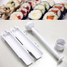 Kit sushi roll maker sushezi roller riso per cucina orientale in casa bazooka