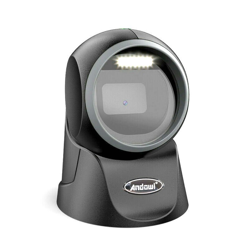 Hongu Scanner barcode da banco lettore codici a barre omnidireziona...