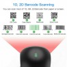 Hongu Scanner barcode da banco lettore codici a barre omnidireziona...