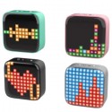 Mini Cassa Speaker altoparlante bluetooth RGB effetti Portatile LED Pixel art