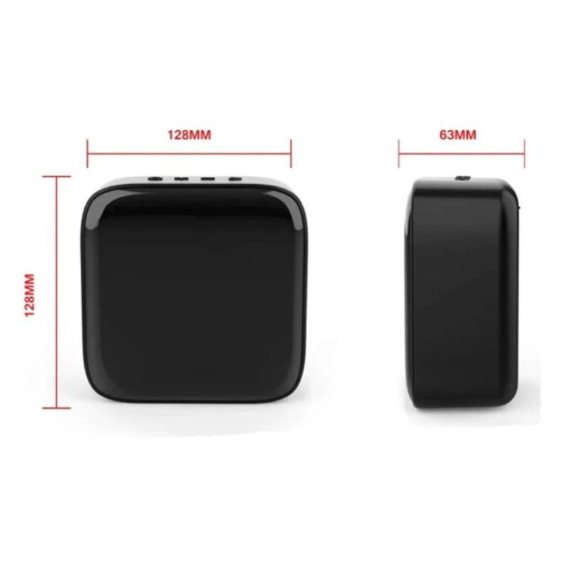 Mini Cassa Speaker altoparlante bluetooth RGB effetti Portatile LED...