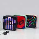 Mini Cassa Speaker altoparlante bluetooth RGB effetti Portatile LED Pixel art